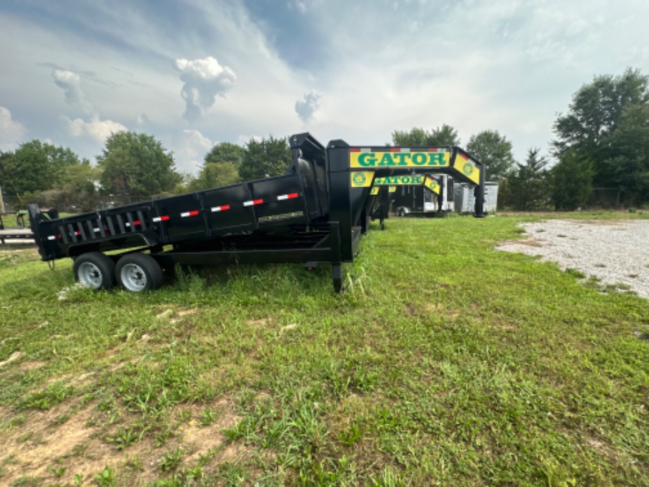 Gooseneck Dump Trailer For Sale  Gatormade Dump Trailers 