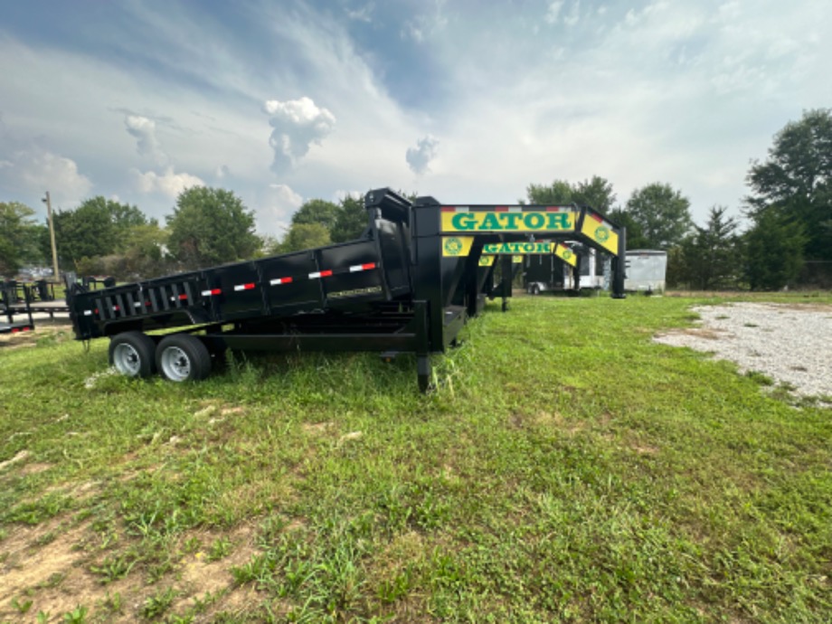 Gooseneck Dump Trailer For Sale  Gatormade Dump Trailers 