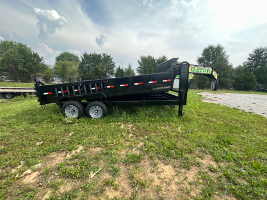 Gooseneck Dump Trailer For Sale  Gatormade Dump Trailers 