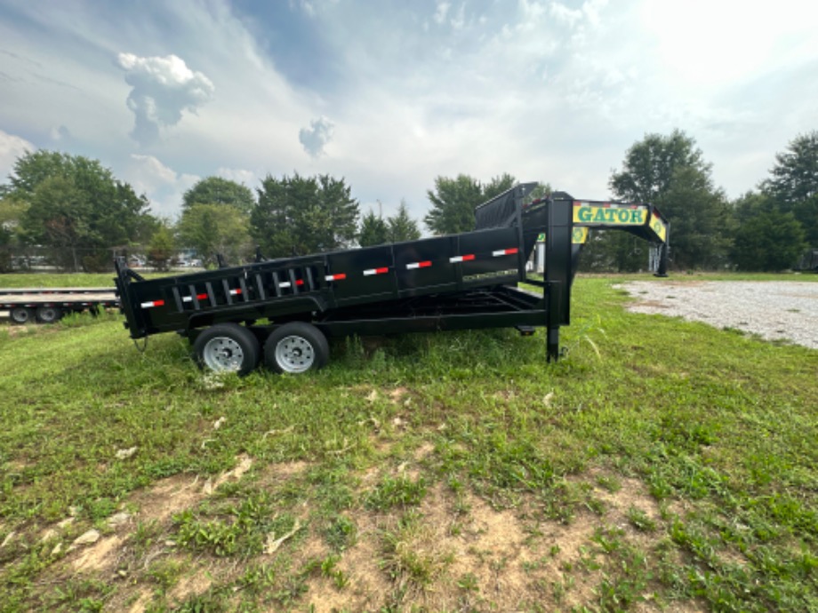 Gooseneck Dump Trailer For Sale  Gatormade Dump Trailers 